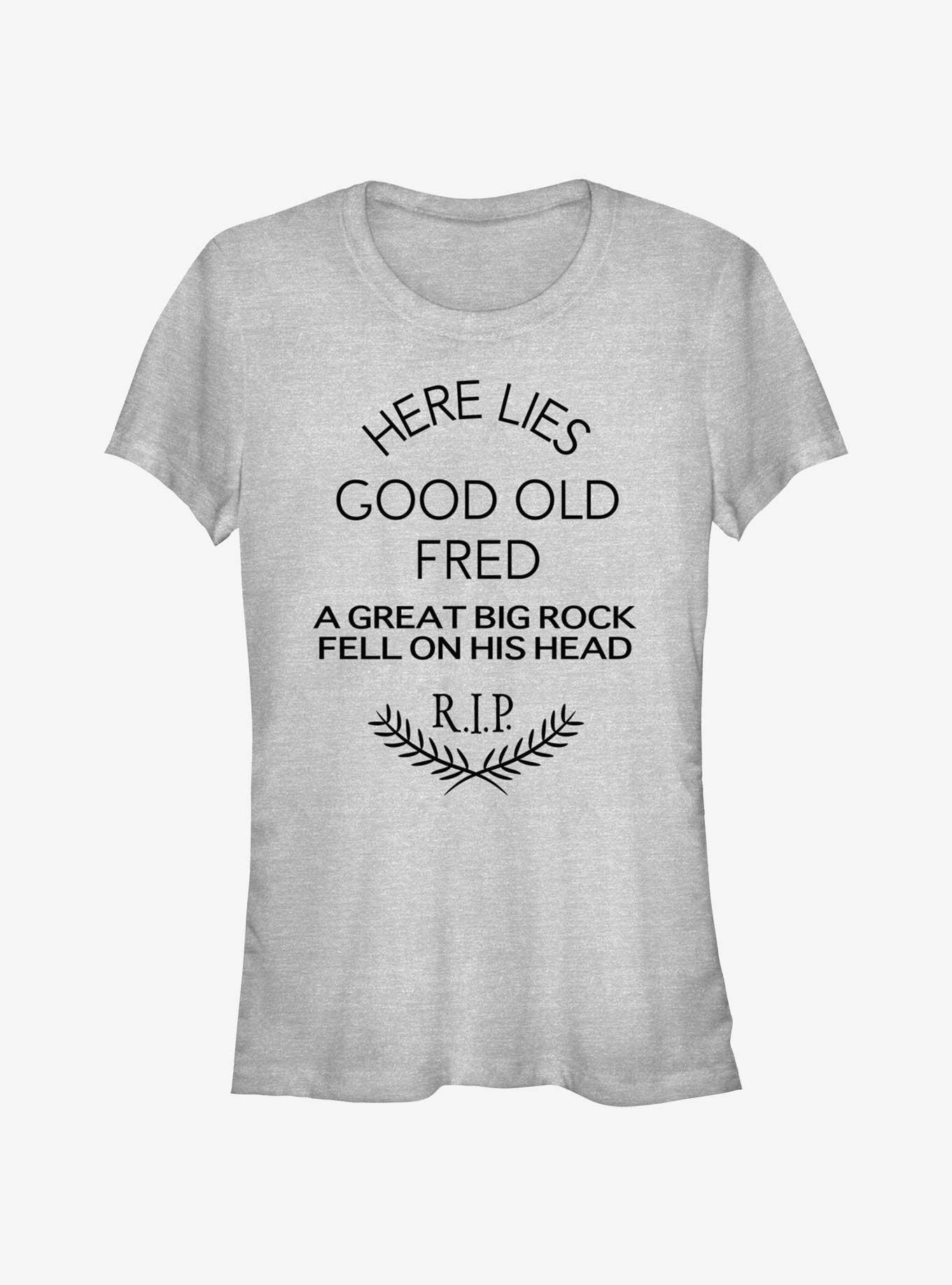 Disney Haunted Mansion Here Lies Good Old Fred Girls T-Shirt, , hi-res
