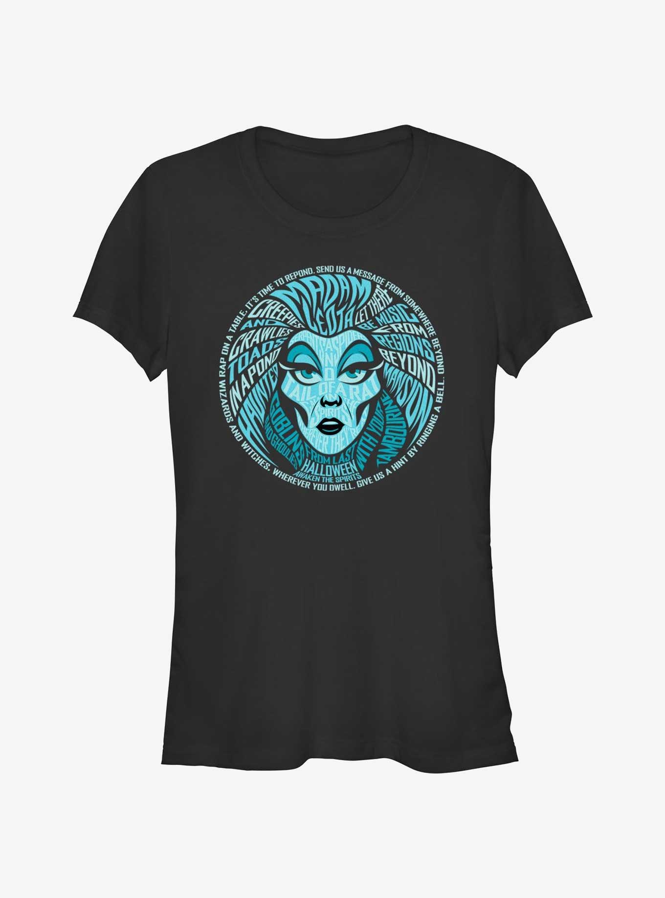 Disney Haunted Mansion Madam Leota Girls T-Shirt, BLACK, hi-res