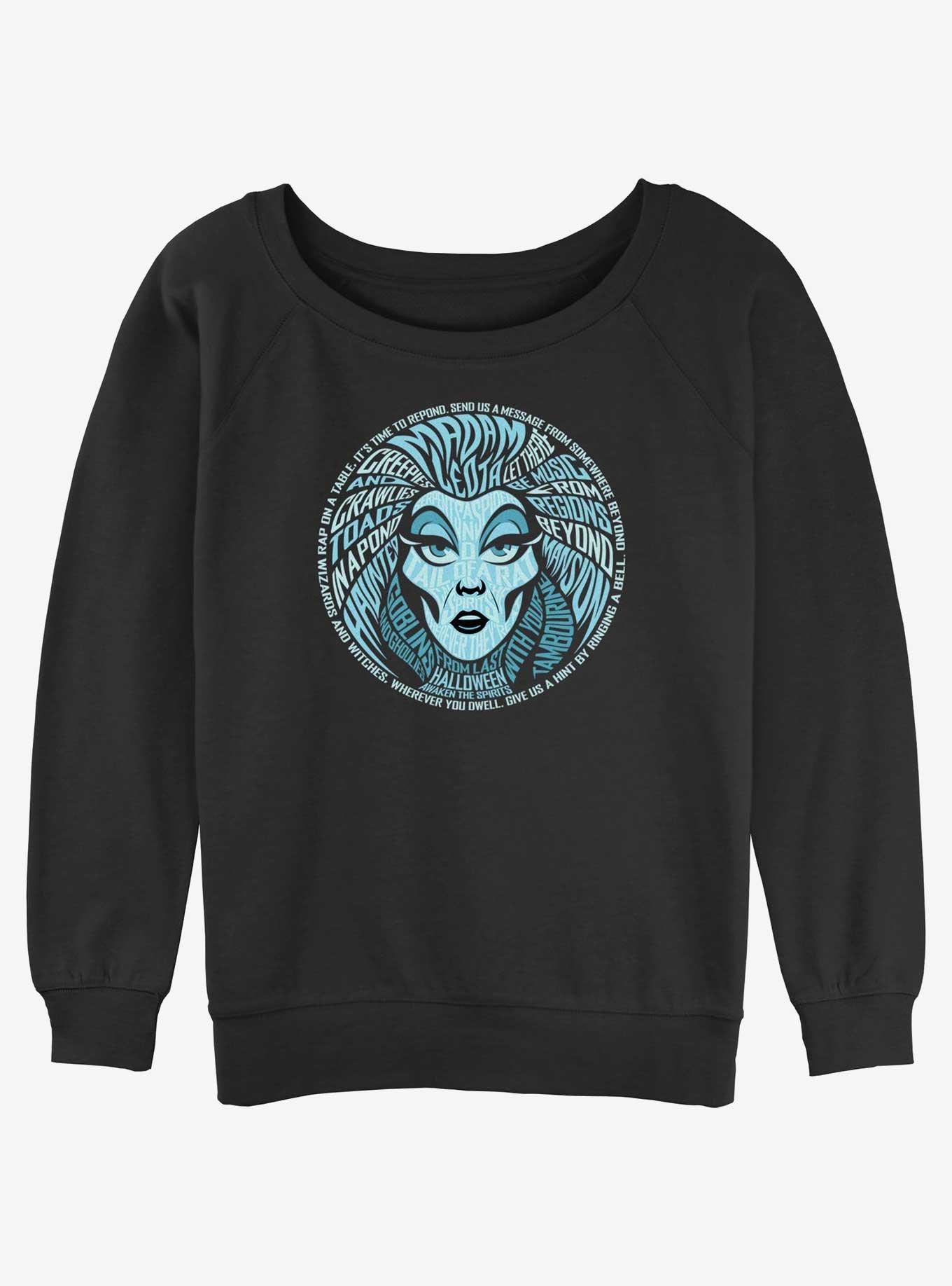 Disney Haunted Mansion Madam Leota Girls Slouchy Sweatshirt, , hi-res