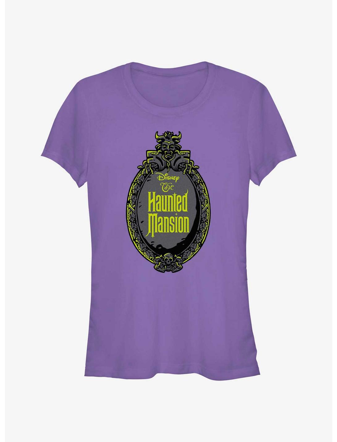 Disney Haunted Mansion Haunted Mirror Girls T-Shirt, PURPLE, hi-res