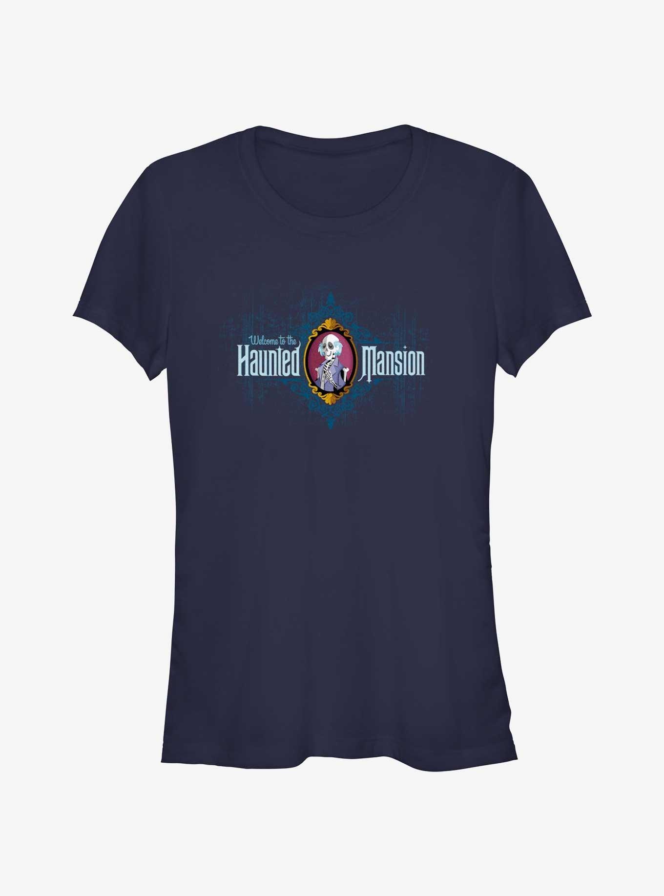Disney Haunted Mansion Master Gracey Skeleton Portrait Girls T-Shirt, , hi-res