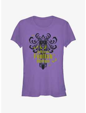 Disney Haunted Mansion Spooky Eyes Welcome Foolish Mortals Girls T-Shirt, , hi-res
