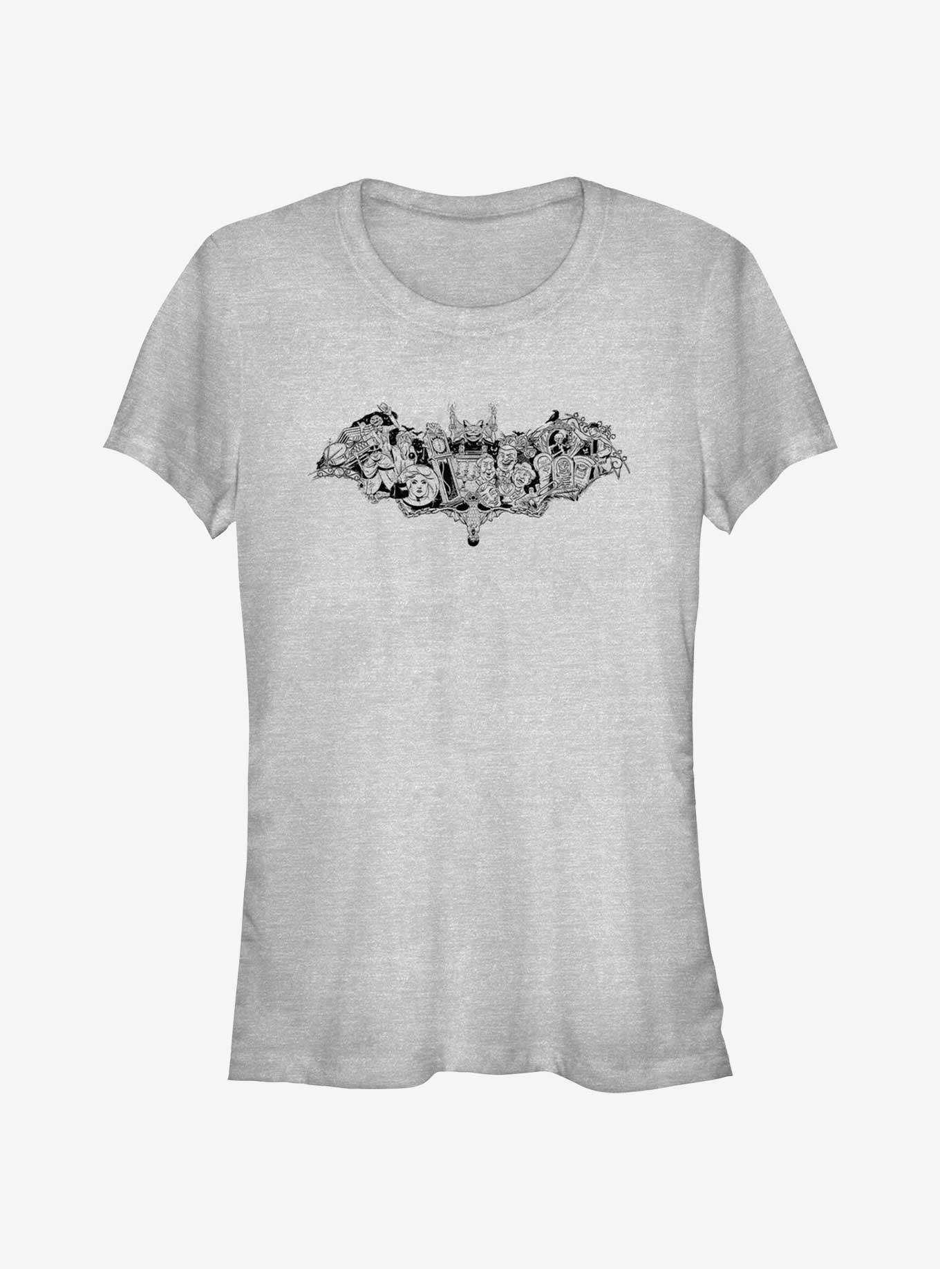 Disney Haunted Mansion Characters Within Bat Girls T-Shirt, , hi-res