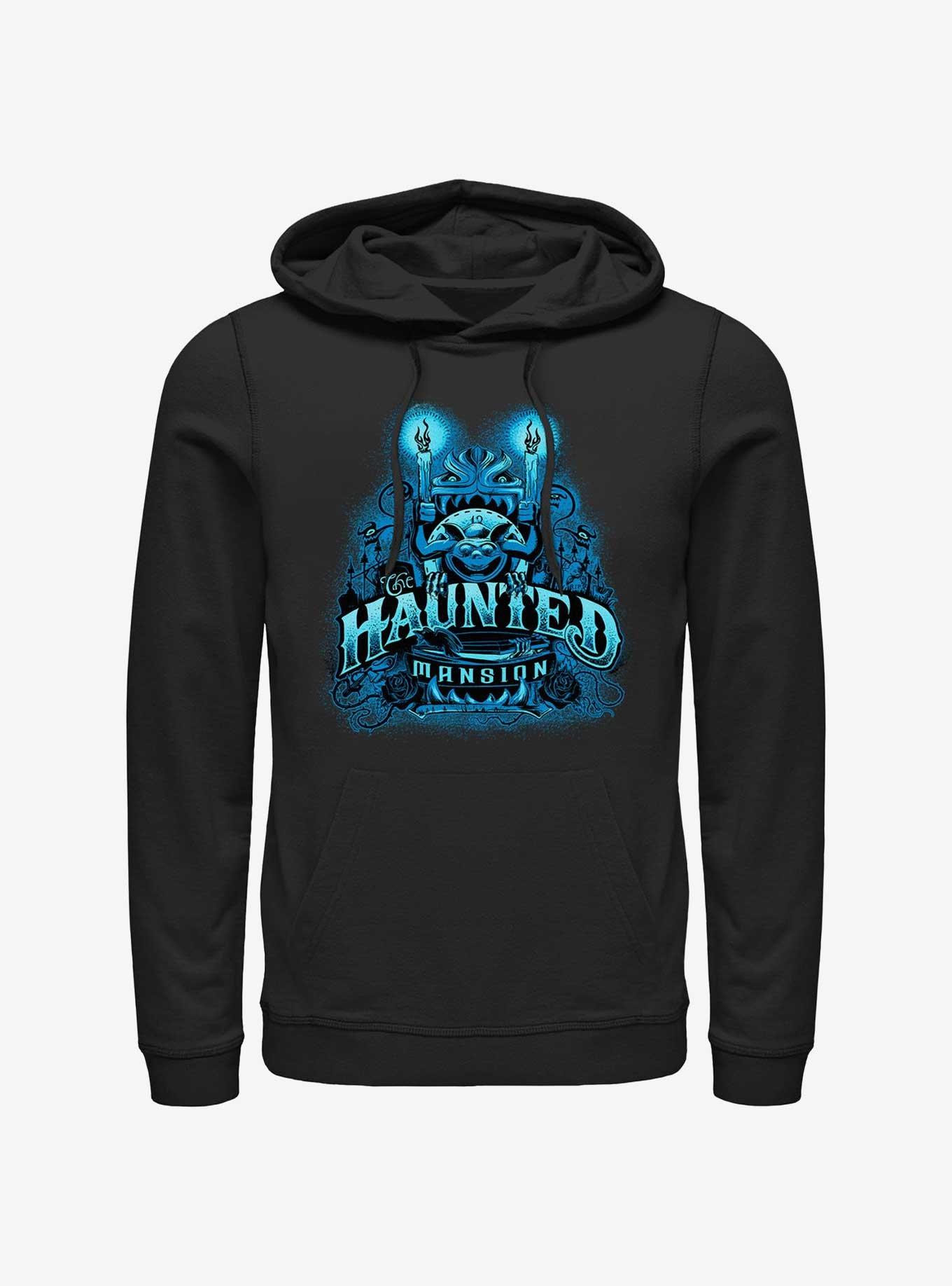 Disney Haunted Mansion Haunted Gargoyle Candles Hoodie, BLACK, hi-res