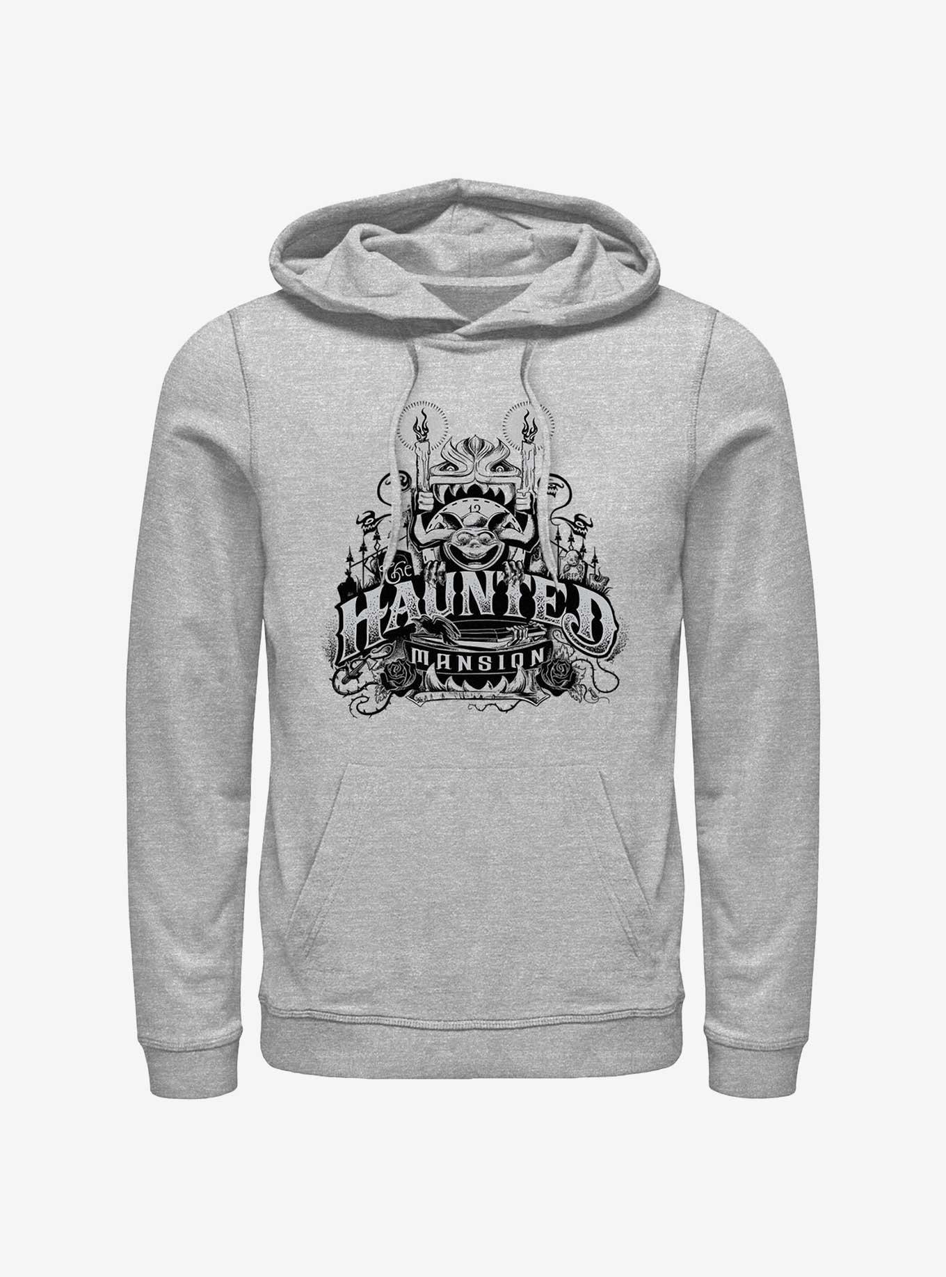 Disney Haunted Mansion Haunted Gargoyle Candles Hoodie, ATH HTR, hi-res