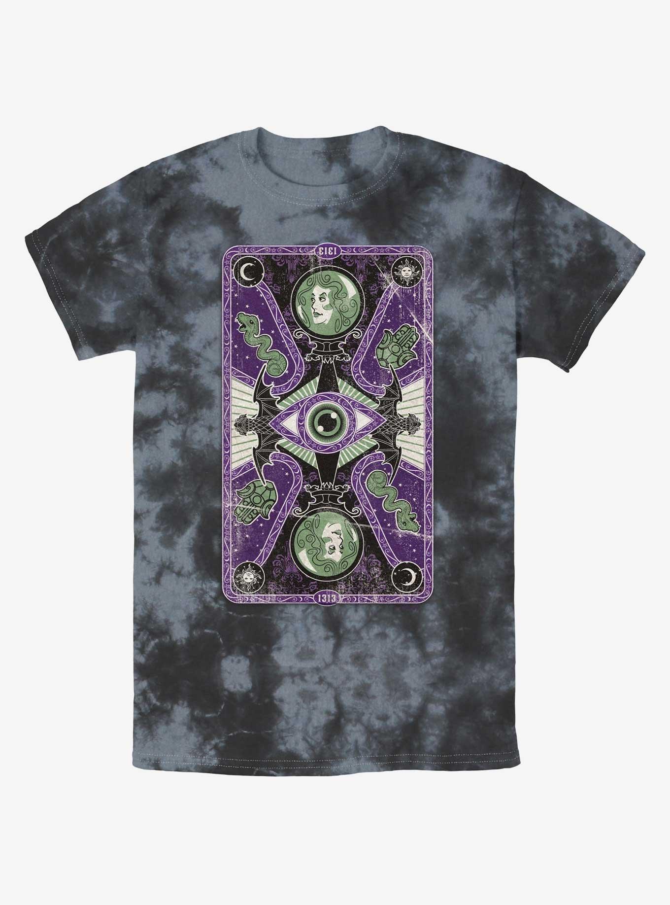 Disney Haunted Mansion Madam Leota Tarot Card Tie-Dye T-Shirt, , hi-res