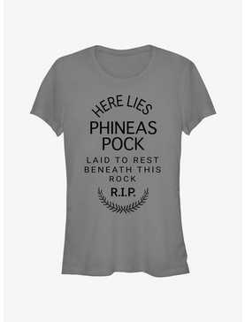 Disney Haunted Mansion Here Lies Phineas Pock Girls T-Shirt, , hi-res
