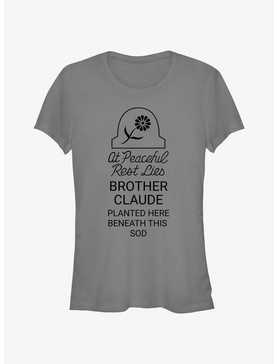 Disney Haunted Mansion Peaceful Rest Lies Brother Claude Girls T-Shirt, , hi-res