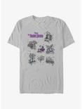 Disney Haunted Mansion Map T-Shirt, ATH HTR, hi-res