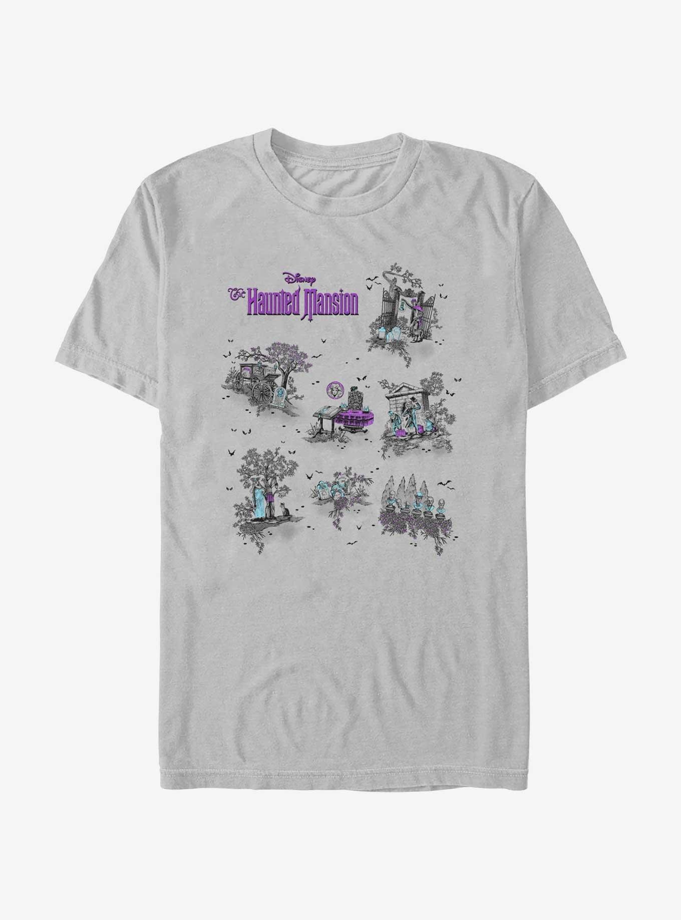 Disney Haunted Mansion Map T-Shirt, , hi-res
