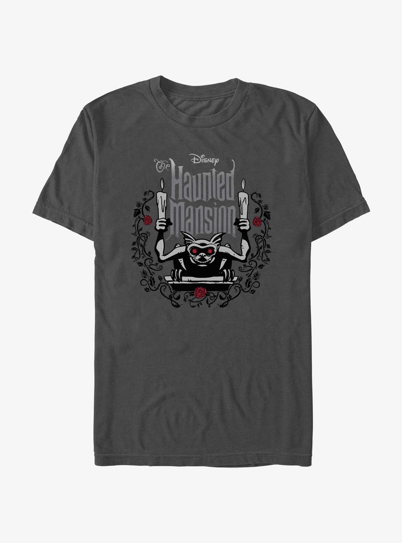 Disney Haunted Mansion Gargoyle With Candles T-Shirt, , hi-res