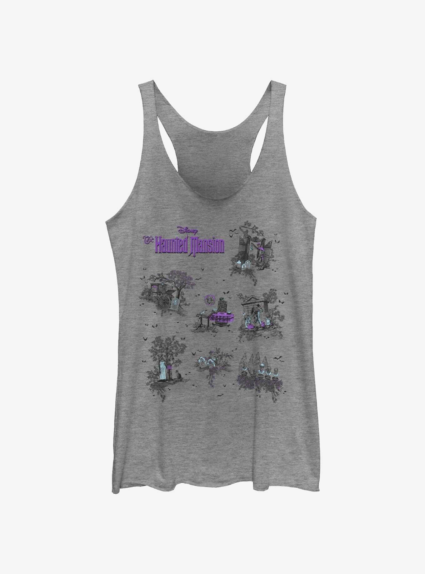 Disney Haunted Mansion Map Girls Tank, , hi-res