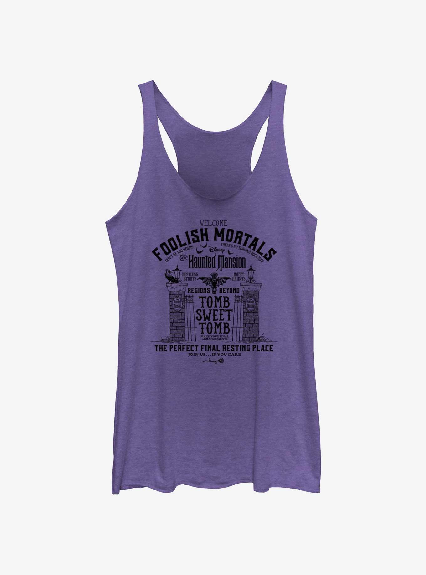 Disney Haunted Mansion Tomb Sweet Tomb Girls Tank, PUR HTR, hi-res