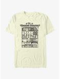 Disney Haunted Mansion Blueprint T-Shirt, NATURAL, hi-res