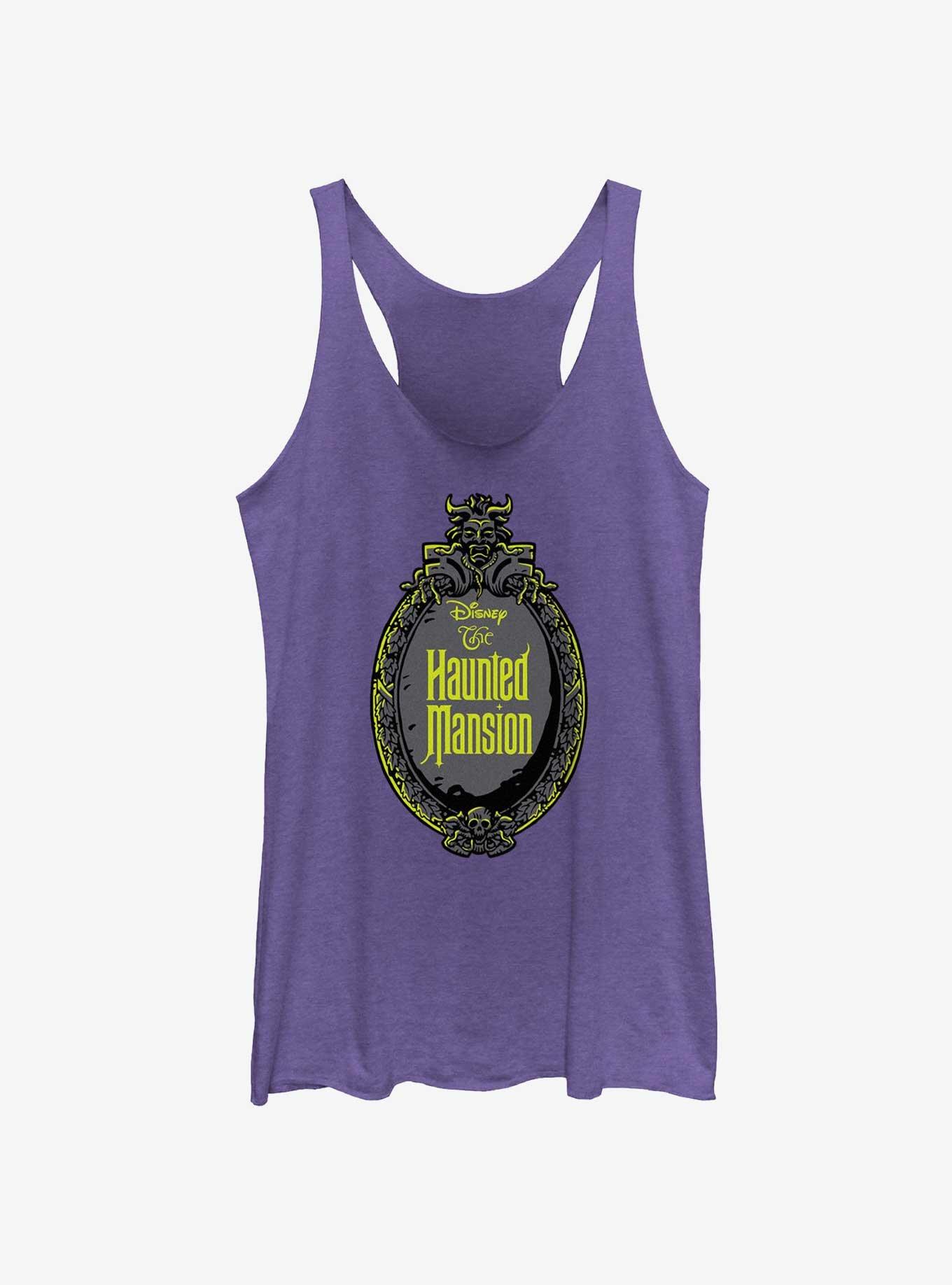 Disney Haunted Mansion Haunted Mirror Girls Tank, PUR HTR, hi-res