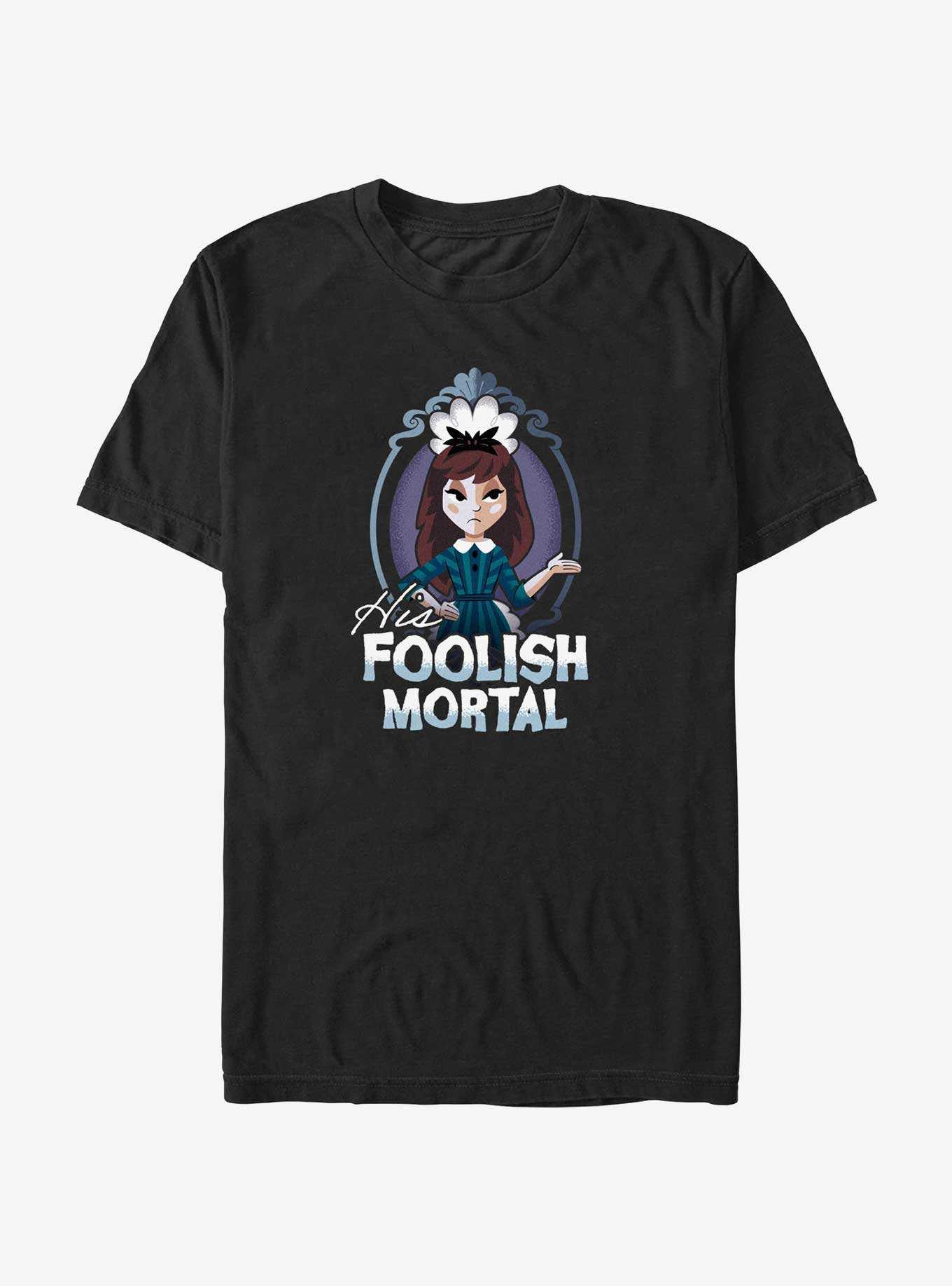 Disney Haunted Mansion His Foolish Mortal T-Shirt, , hi-res