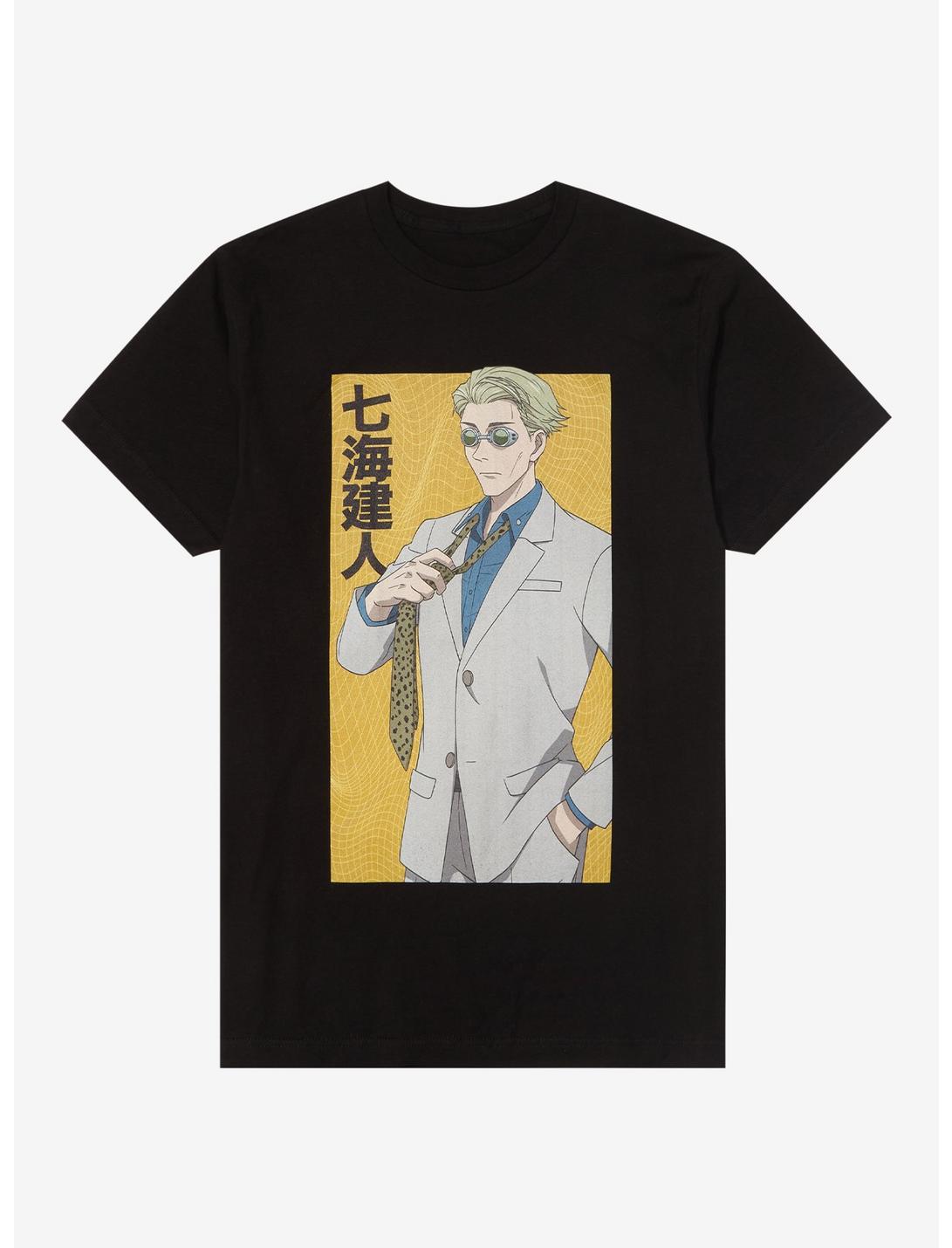 Jujutsu Kaisen Nanami Box T-Shirt, BLACK, hi-res