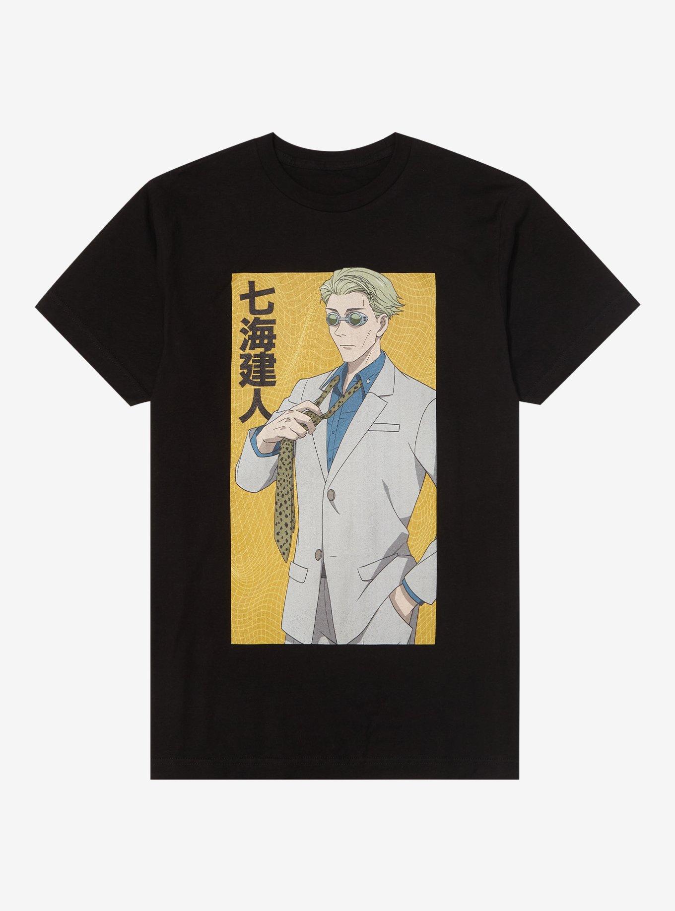 Jujutsu Kaisen Nanami Box T-Shirt, BLACK, hi-res