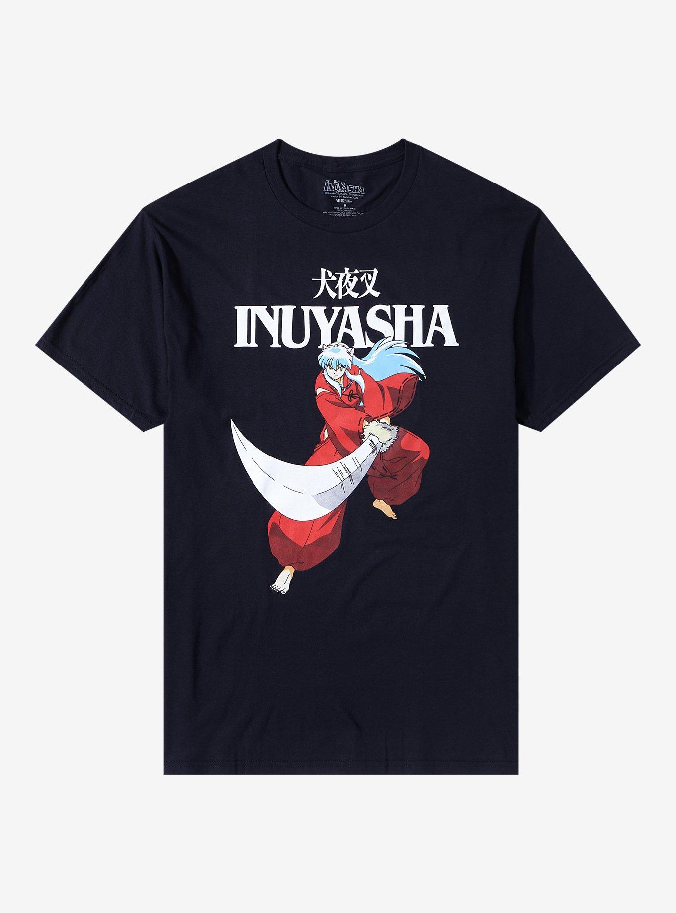 InuYasha Sword T-Shirt, BLACK, hi-res