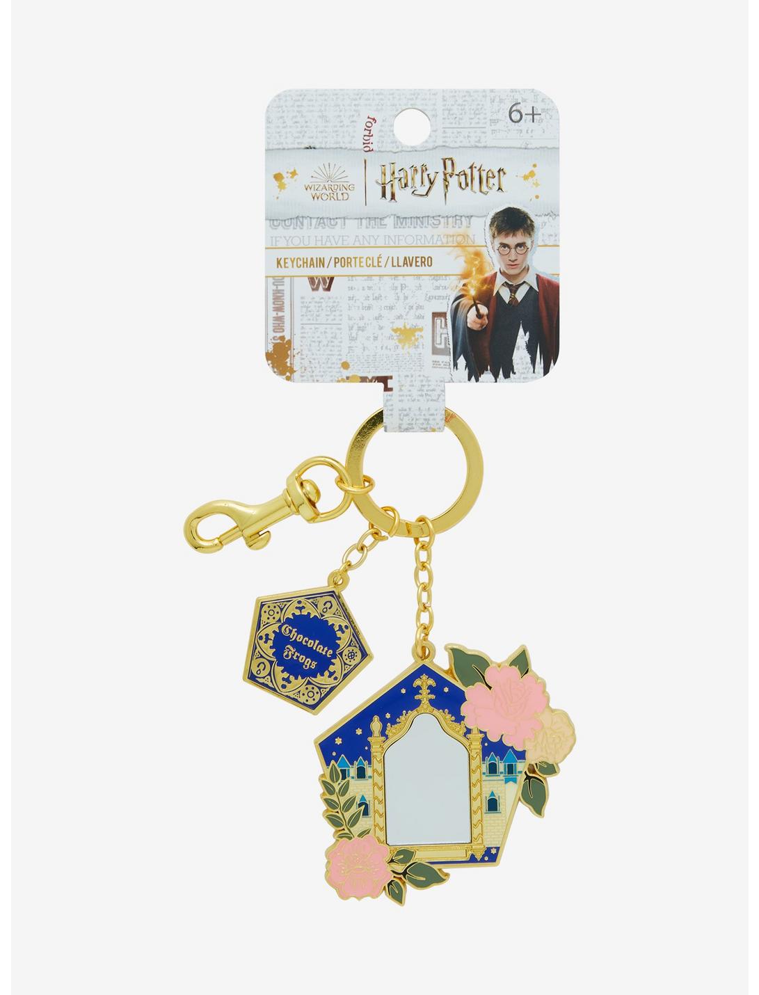 Harry Potter Chocolate Frog Multi-Charm Keychain — BoxLunch Exclusive, , hi-res
