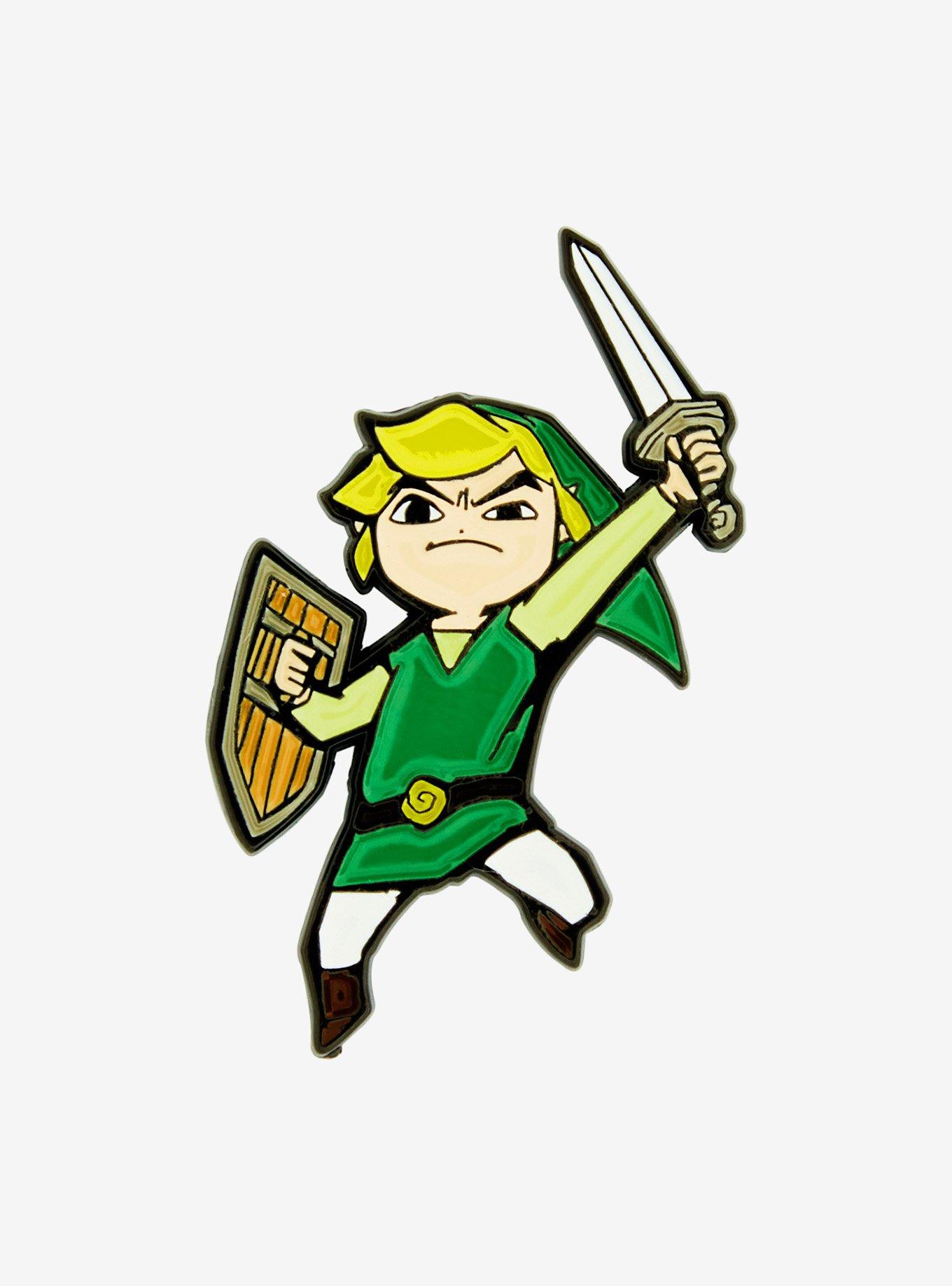ZELDA✩⃛ೄ The Legend of Zelda Link Enamel Pin - BoxLunch Exclusive | BoxLunch
