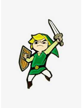 The Legend of Zelda Link Enamel Pin - BoxLunch Exclusive, , hi-res