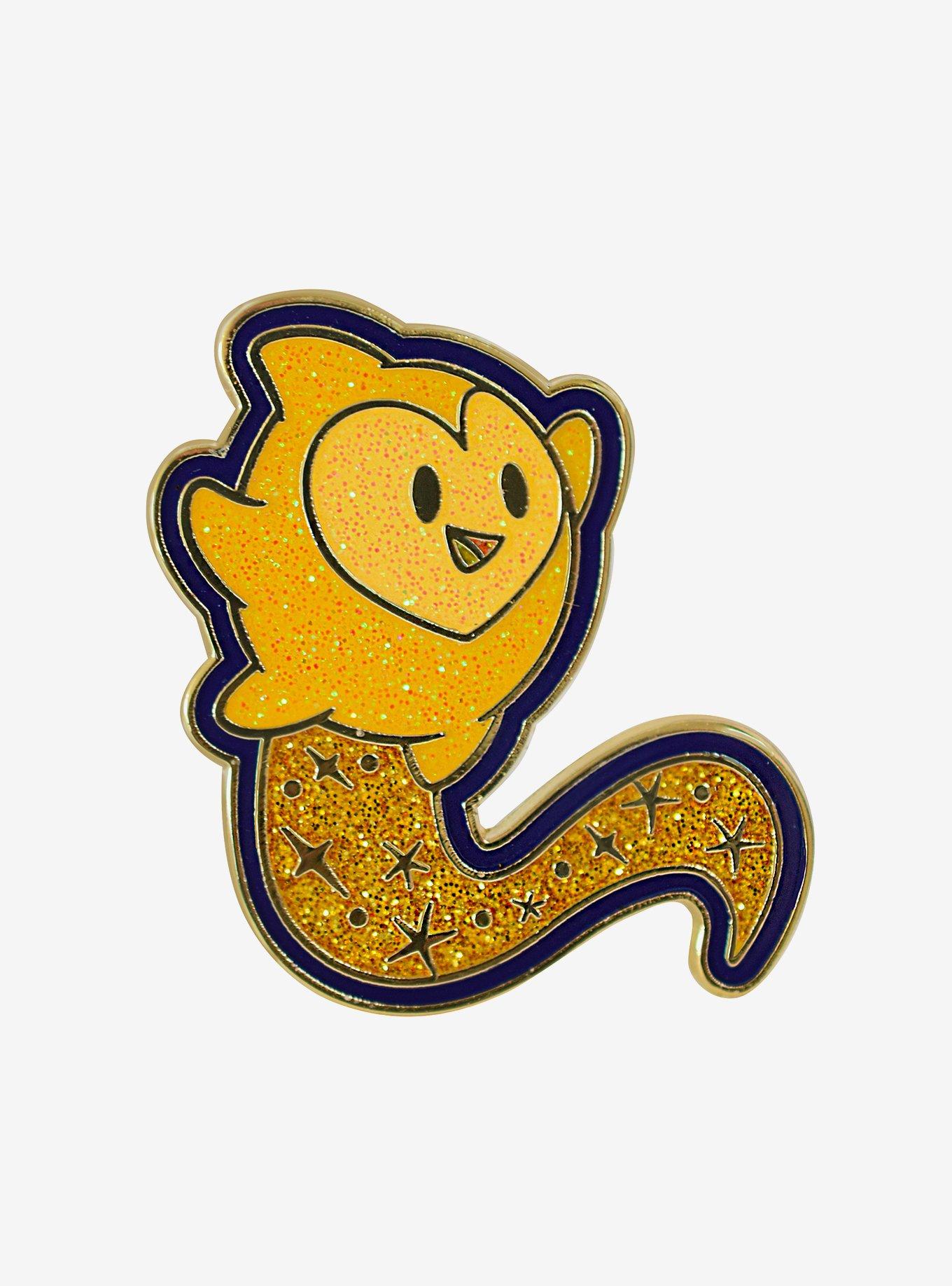 Disney Wish Star Glittery Enamel Pin - BoxLunch Exclusive, , hi-res