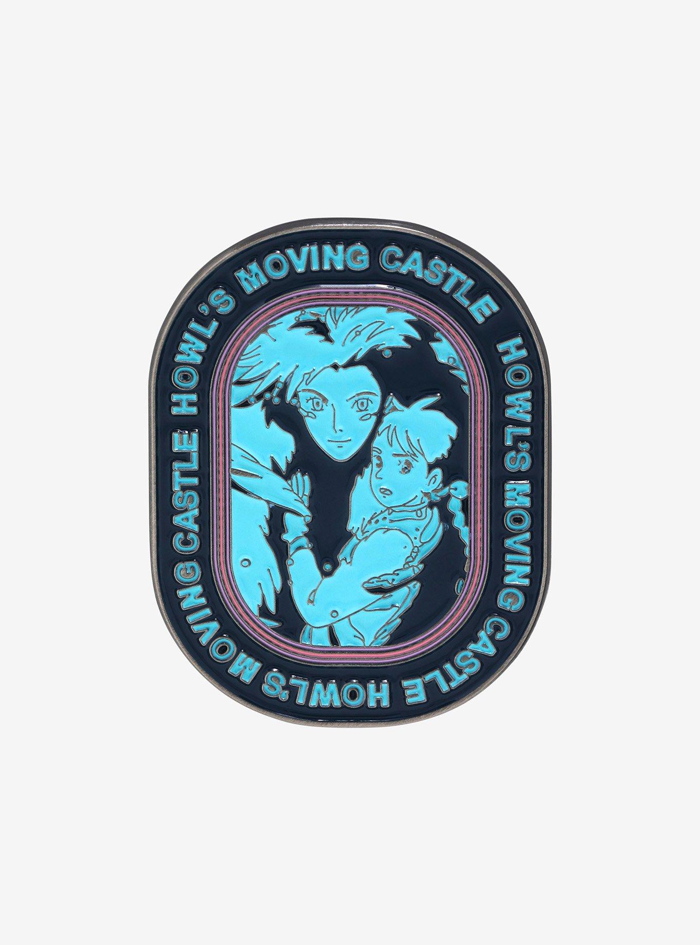 Studio Ghibili Howl's Moving Castle Howl and Sophie Teal Enamel Pin — BoxLunch Exclusive