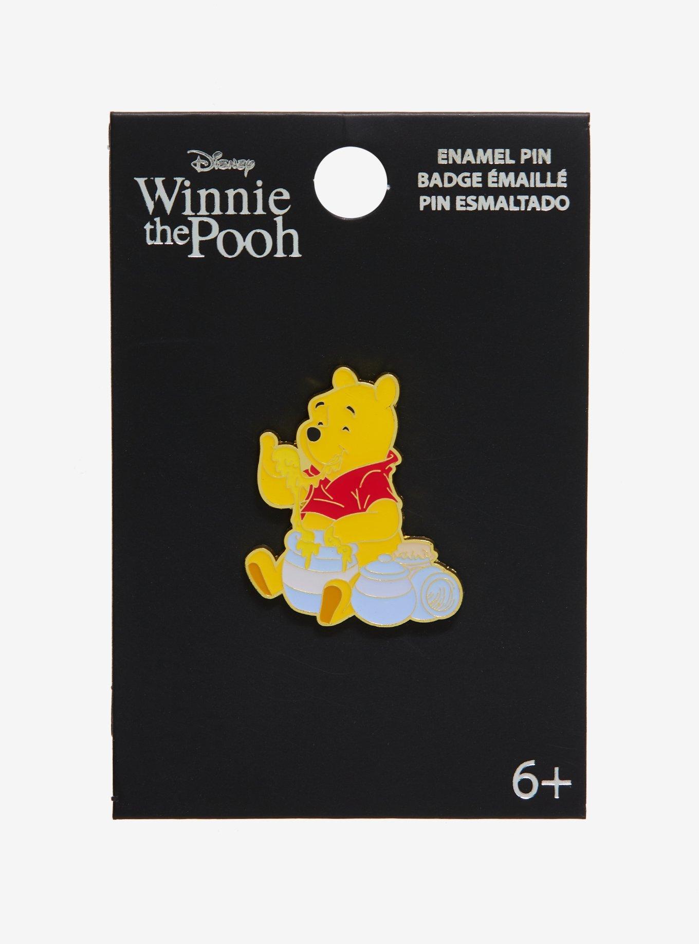Loungefly Disney Winnie the Pooh Hunny Pots Enamel Pin - BoxLunch Exclusive, , hi-res