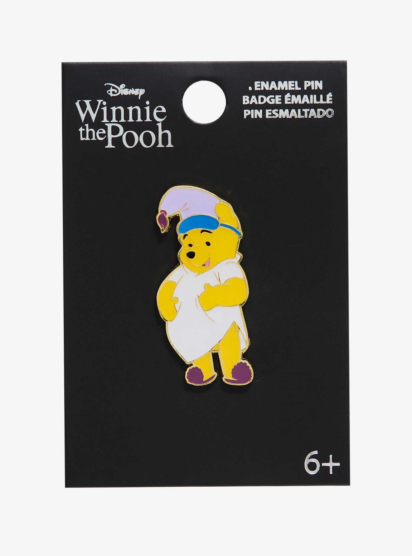 Loungefly Disney Winnie the Pooh Pajamas Enamel Pin - BoxLunch Exclusive, , hi-res