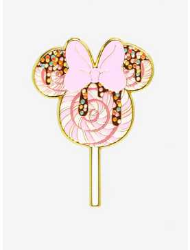 Loungefly Disney Minnie Mouse Pink Lollipop Enamel Pin - BoxLunch Exclusive, , hi-res