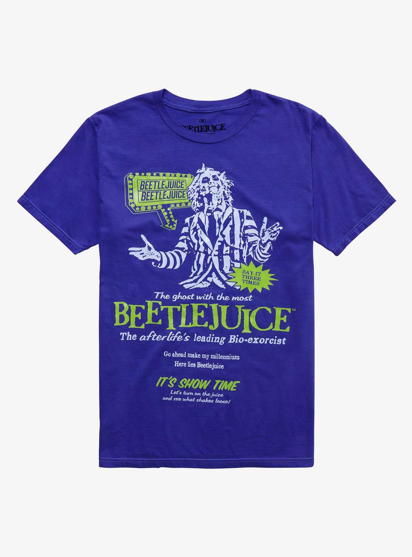 Beetlejuice Bio-Exorcist Ad T-Shirt, , hi-res