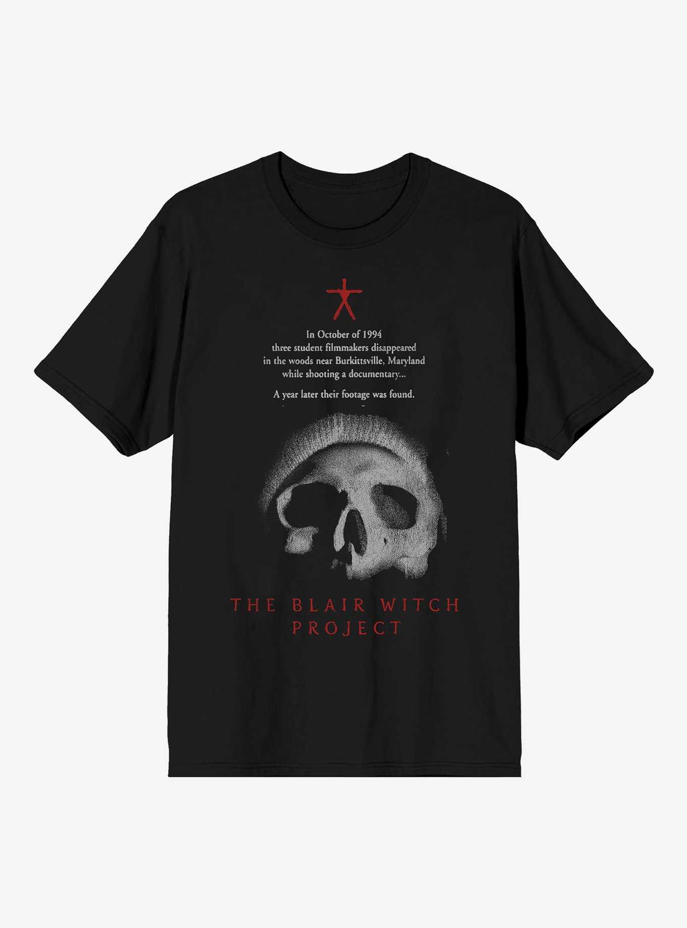 The Blair Witch Project Skull T-Shirt, , hi-res