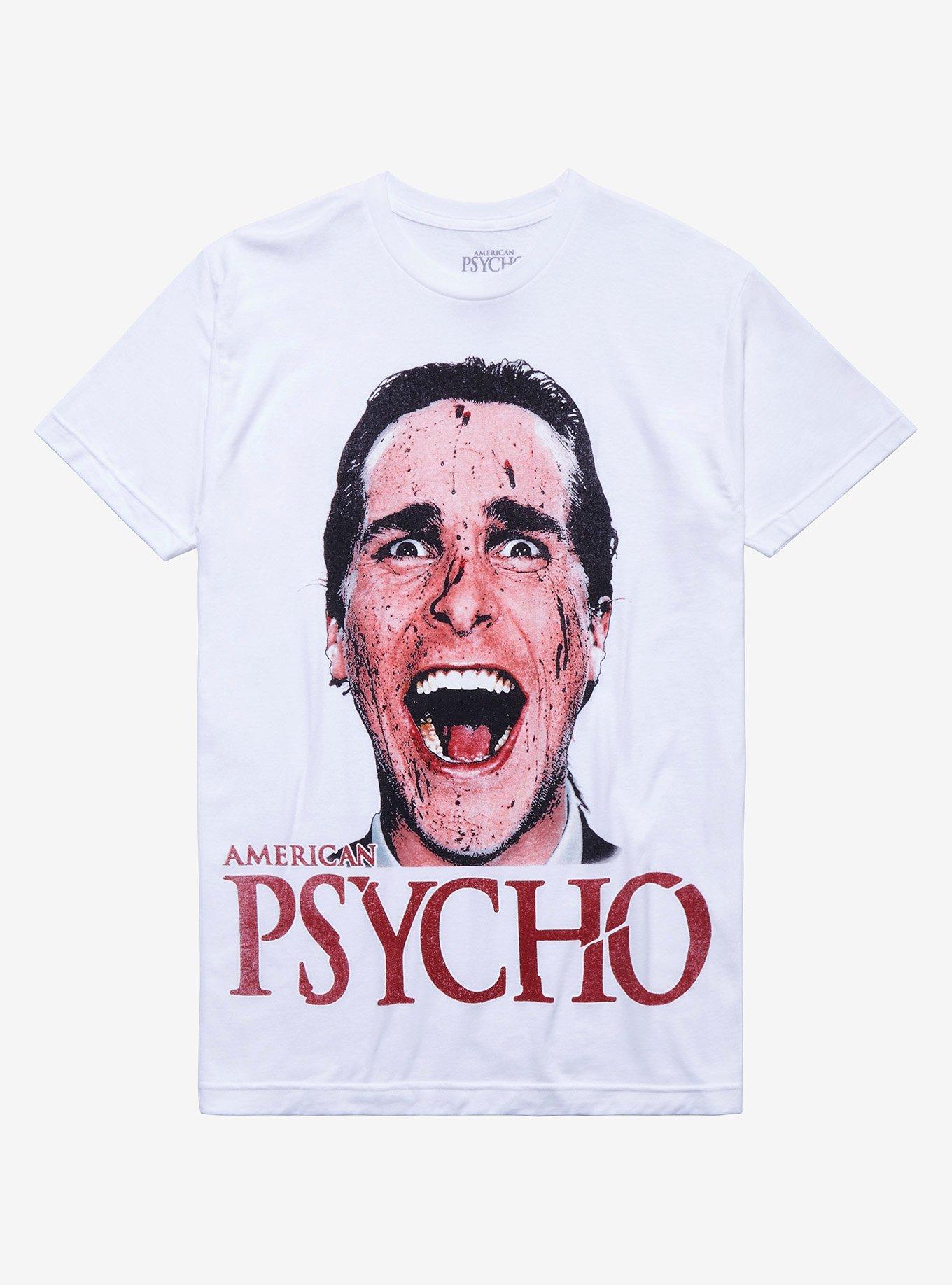 American Psycho Screaming Bateman T Shirt Hot Topic