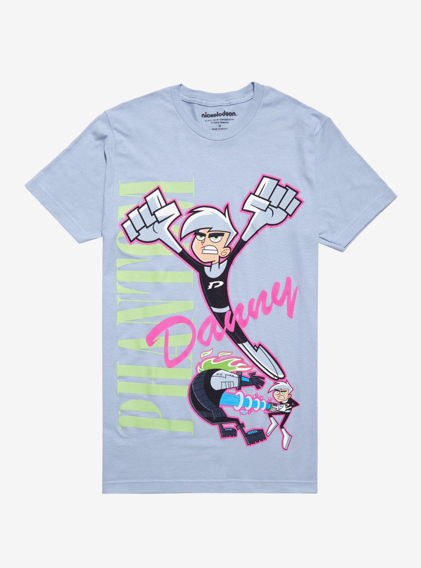 Danny Phantom Jumbo Name T-Shirt, BLUE, hi-res