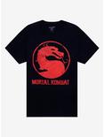 Mortal Kombat Logo T-Shirt, BLACK, hi-res