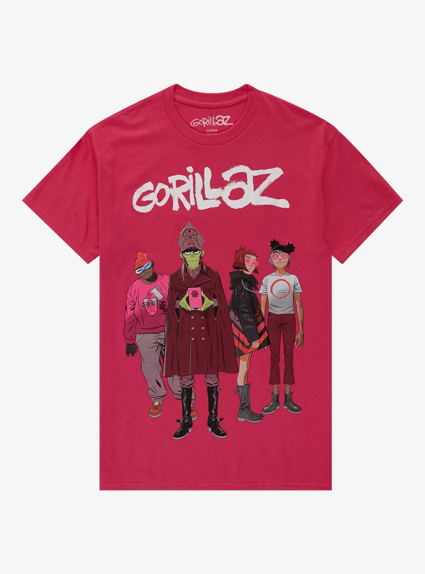 Original Coachella Shop Gorillaz Four Squares T-shirt,Sweater, Hoodie, And  Long Sleeved, Ladies, Tank Top