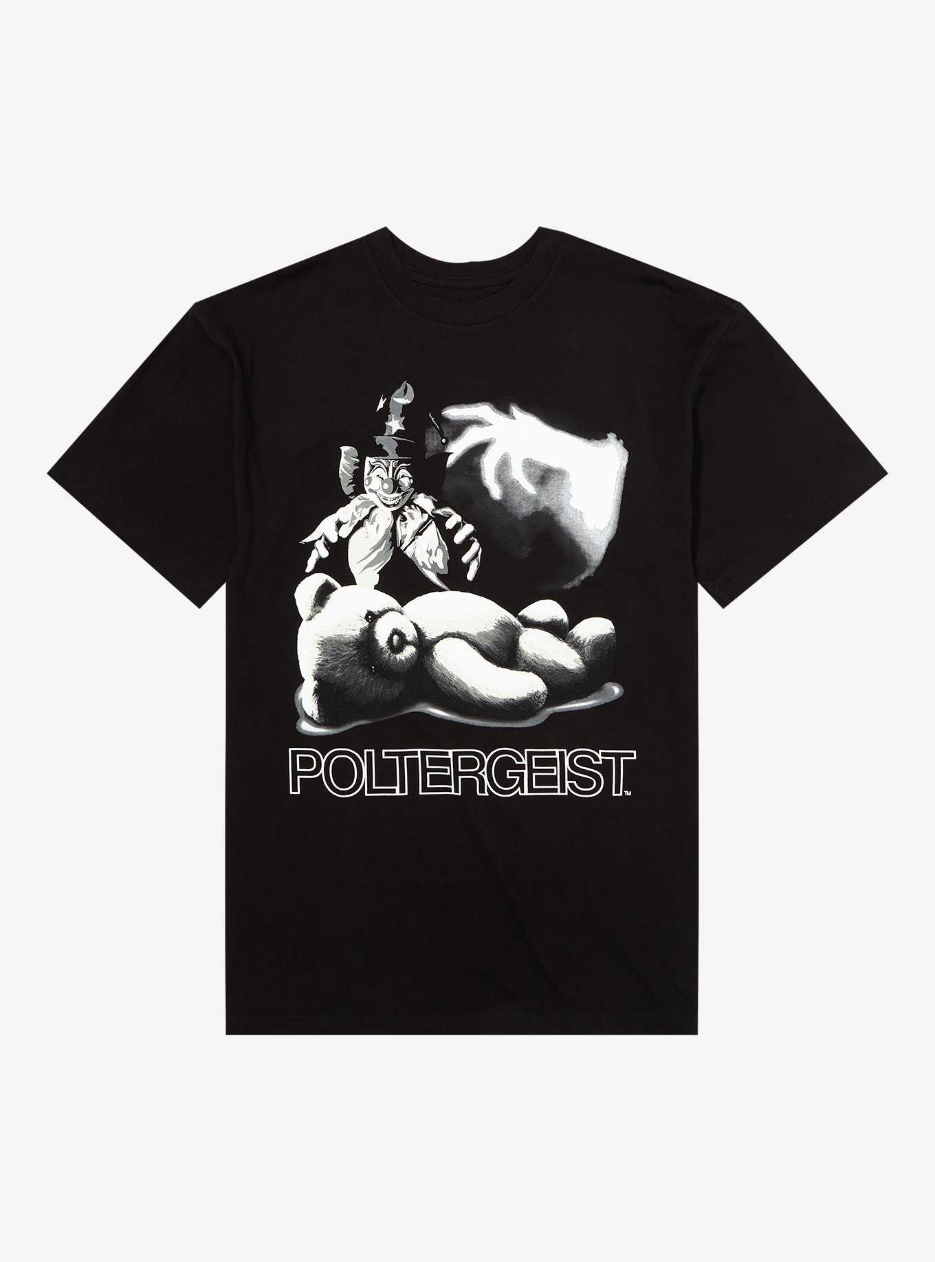 Poltergeist Clown & Teddy Bear T-Shirt, , hi-res