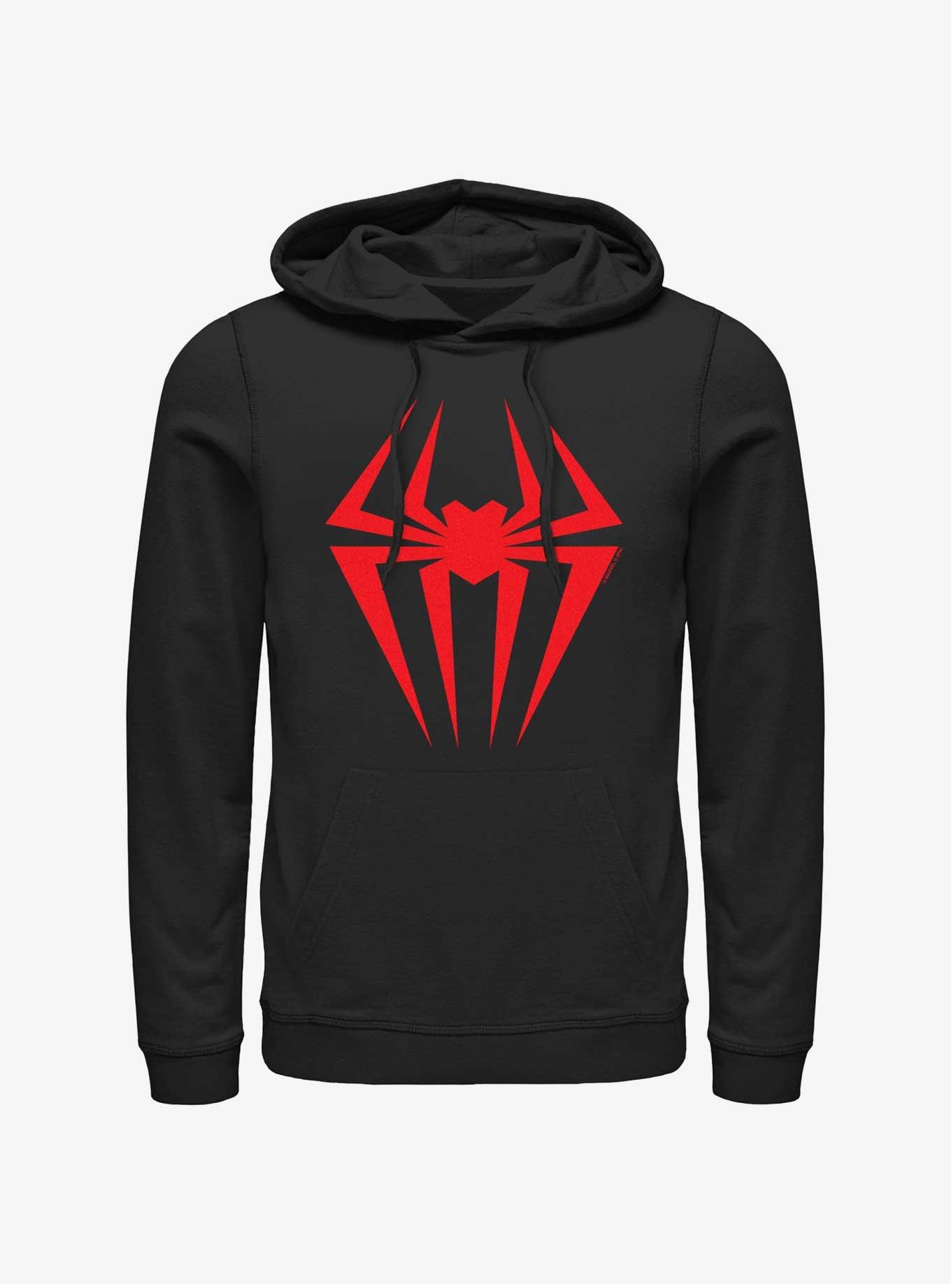 Marvel Spider-Man Spider Symbol Hoodie, BLACK, hi-res