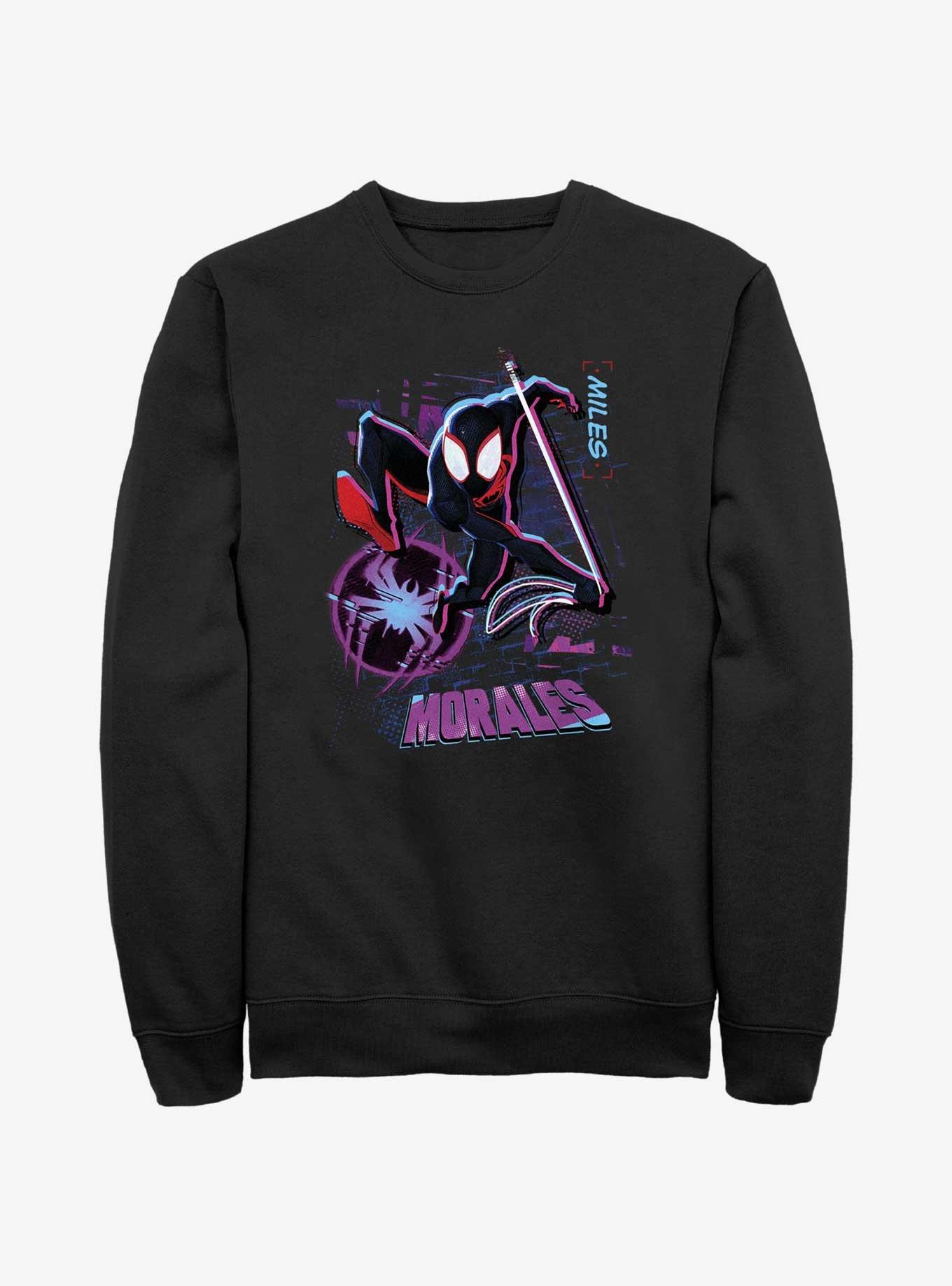 Marvel Spider-Man Miles Morales Street Swing Sweatshirt, , hi-res