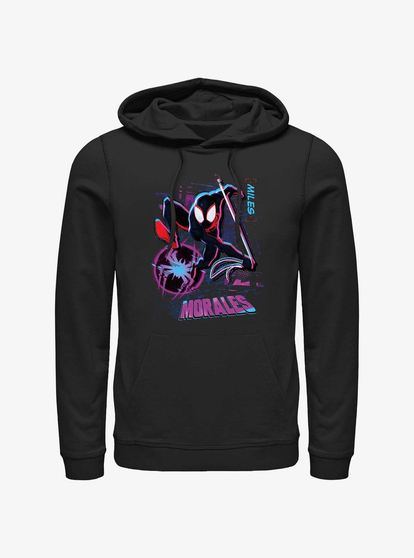 Marvel Spider-Man Miles Morales Street Swing Hoodie, BLACK, hi-res