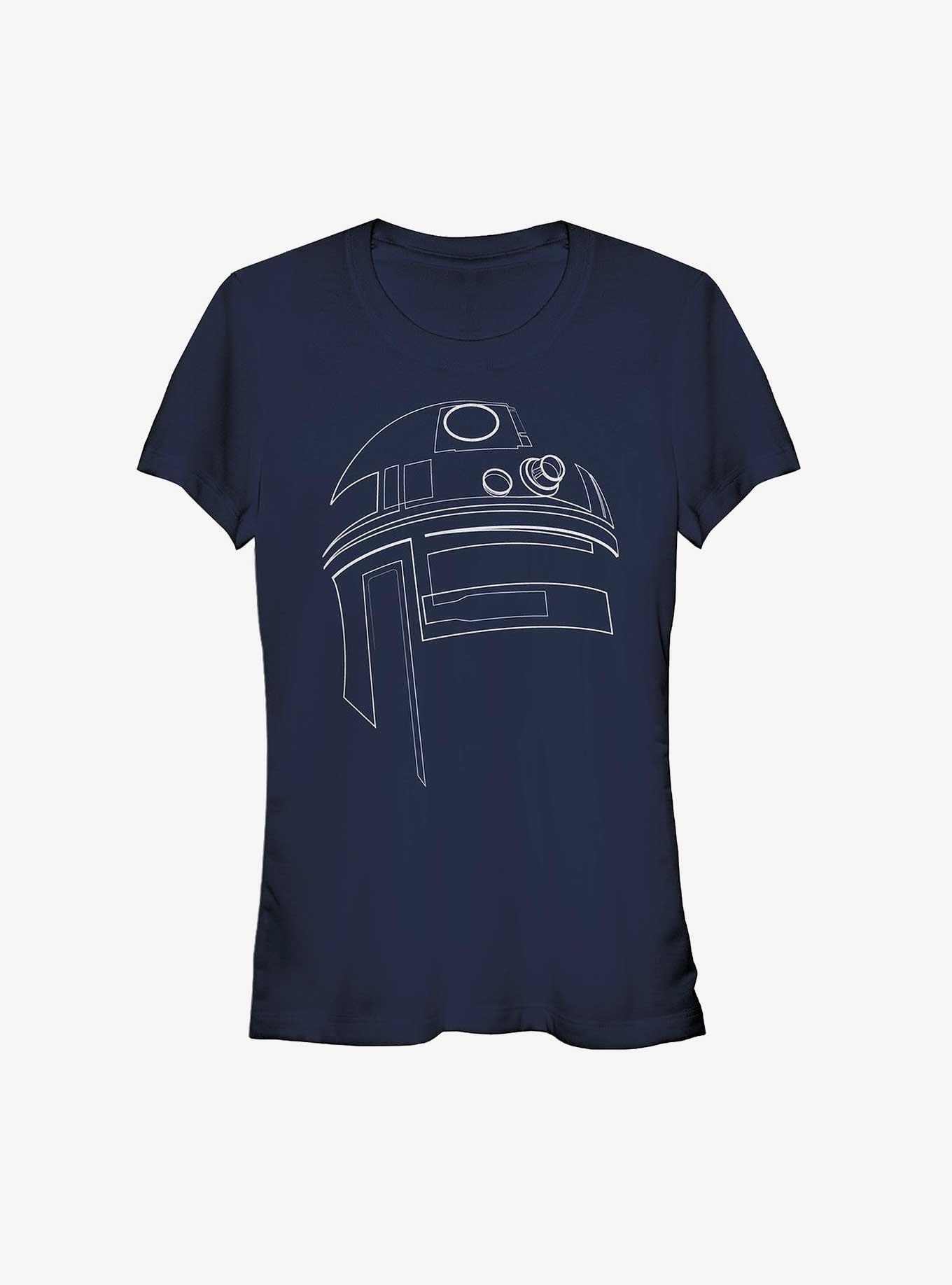 Star Wars Simple R2-D2 Girls T-Shirt, , hi-res