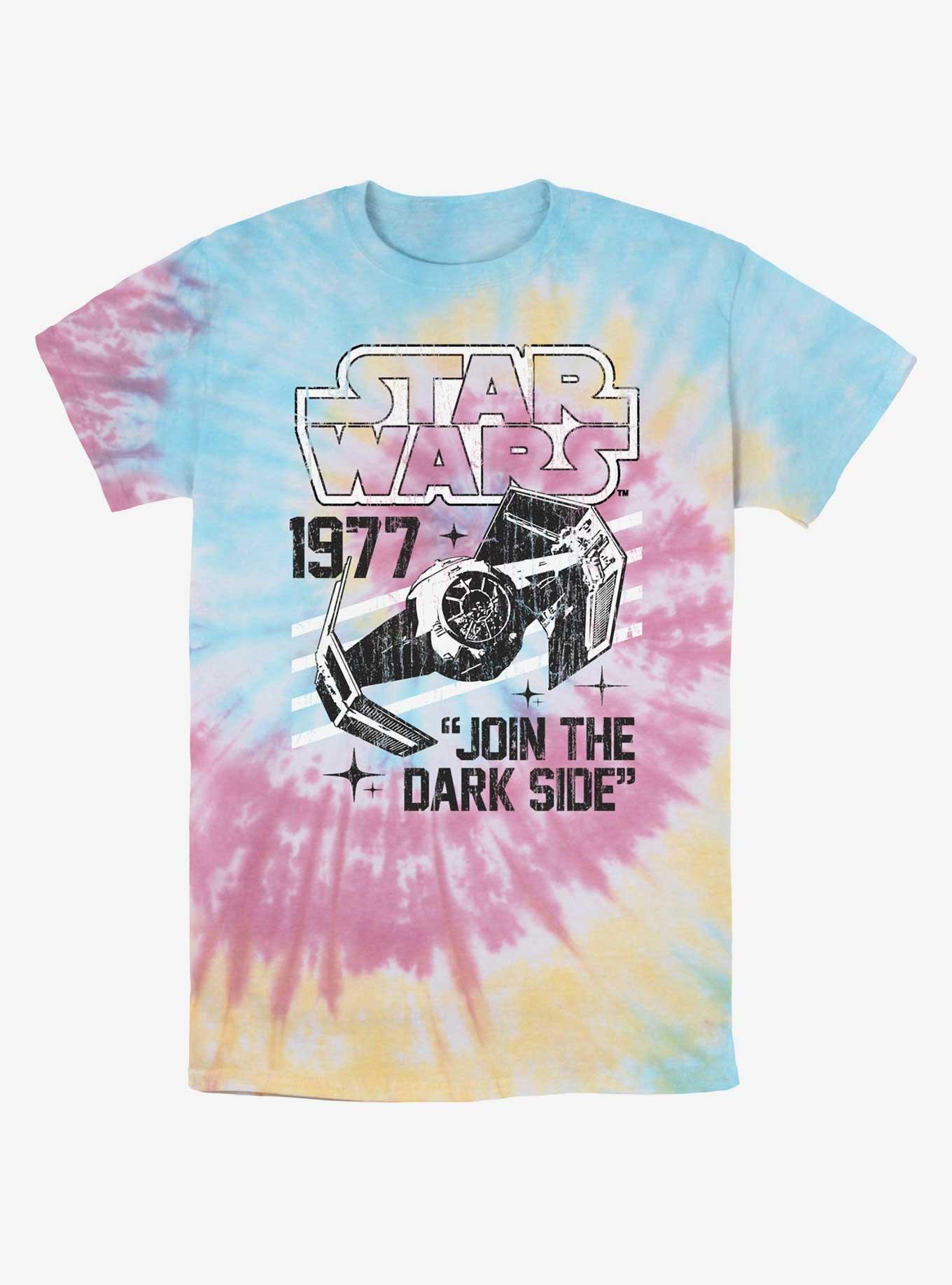 Star Wars Tie-Fighter Join The Dark Side Tie-Dye T-Shirt, BLUPNKLY, hi-res