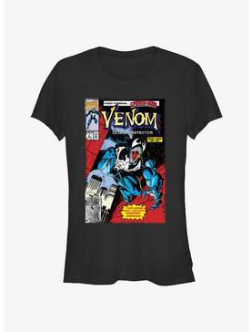 Marvel Venom Lethal Protector Comic Cover Girls T-Shirt, , hi-res