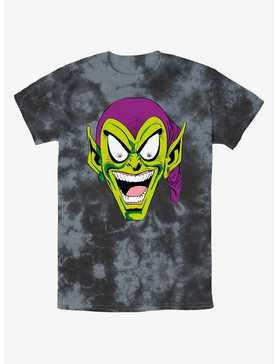 Marvel Spider-Man Green Goblin Head Tie-Dye T-Shirt, , hi-res