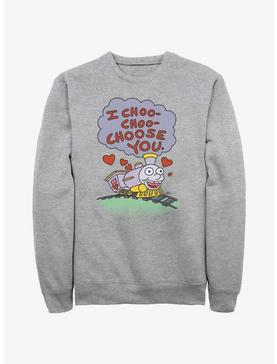Simpsons Choo-Choose You Sweatshirt, , hi-res