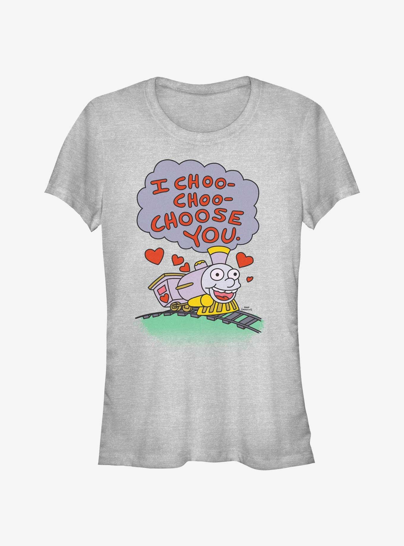 Simpsons Choo-Choose You Girls T-Shirt