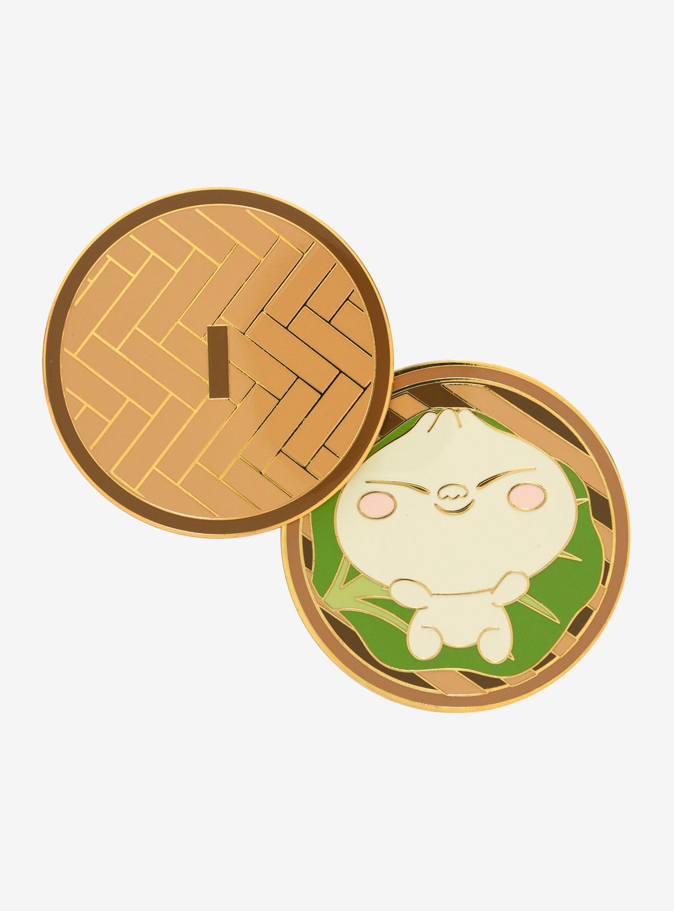 Loungefly Disney Pixar Bao Bamboo Basket Sliding Enamel Pin, , hi-res