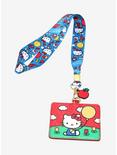 Loungefly Hello Kitty 50th Anniversary Lanyard & Cardholder, , hi-res