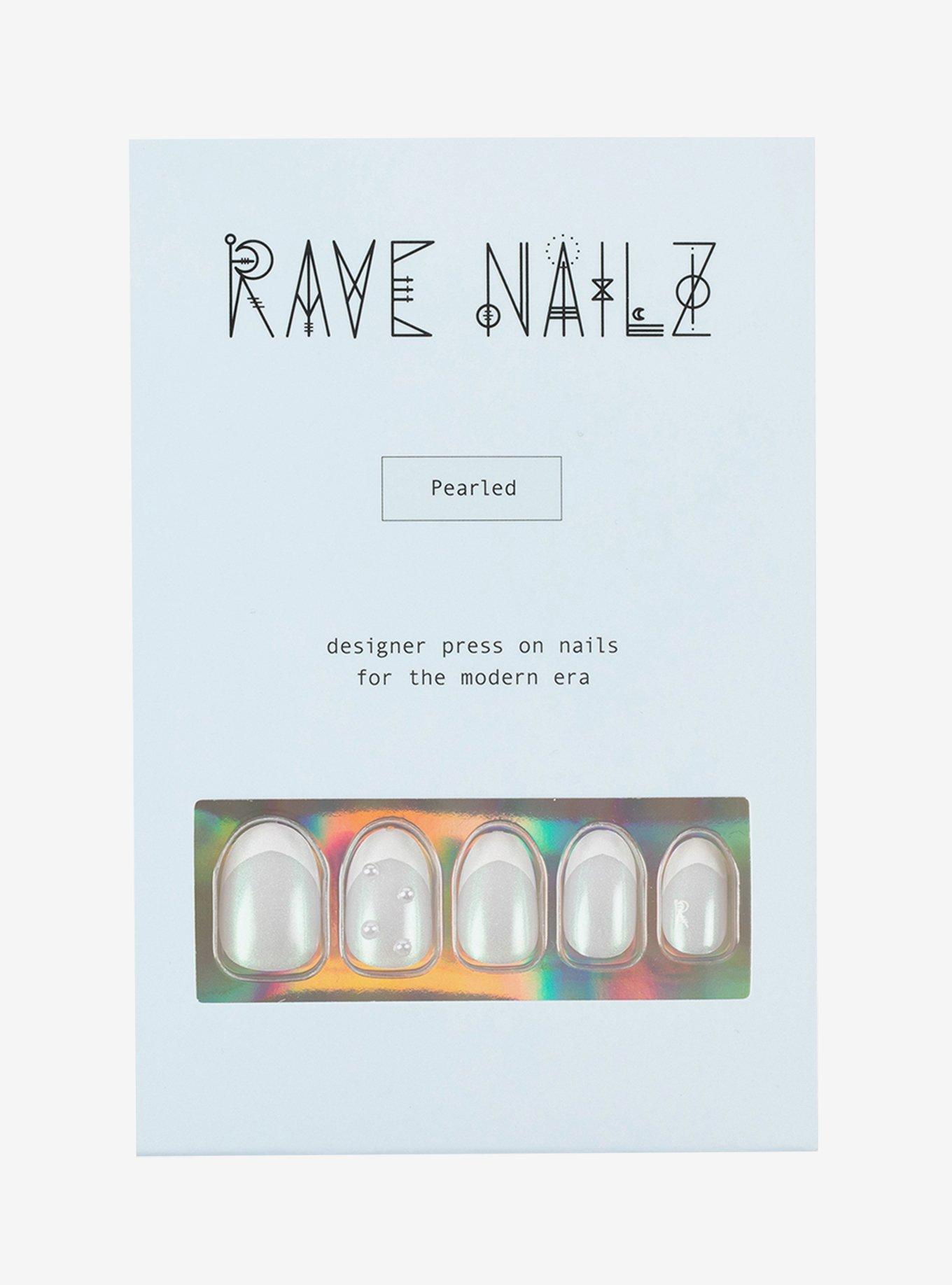 Rave Nailz Pearled French Nailz, , hi-res